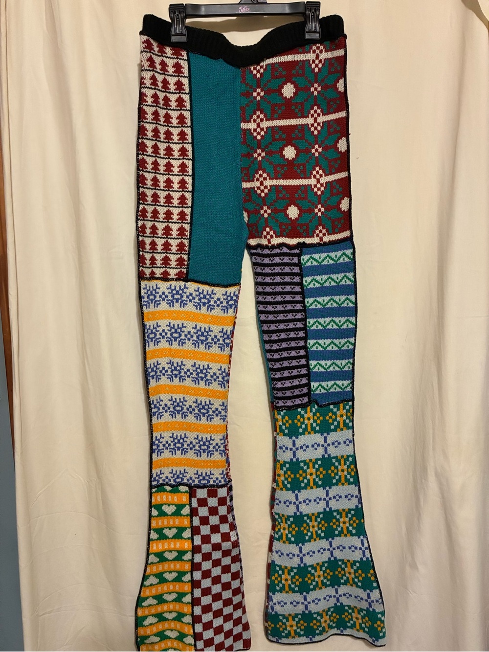 The Ragged Priest/Free People 100% Acrylic Mix Knit Pants